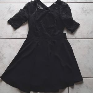 Black formal dress